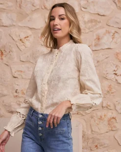 Blusa Bordada Dafne