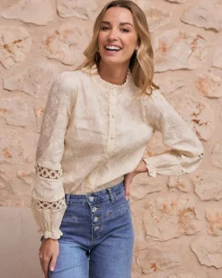 Blusa Bordada Dafne