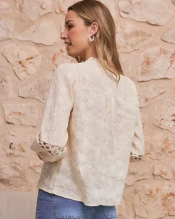 Blusa Bordada Dafne