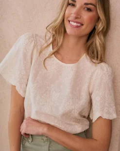 Blusa Bordados Claire