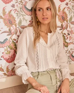 Blusa Bordados Sabrina