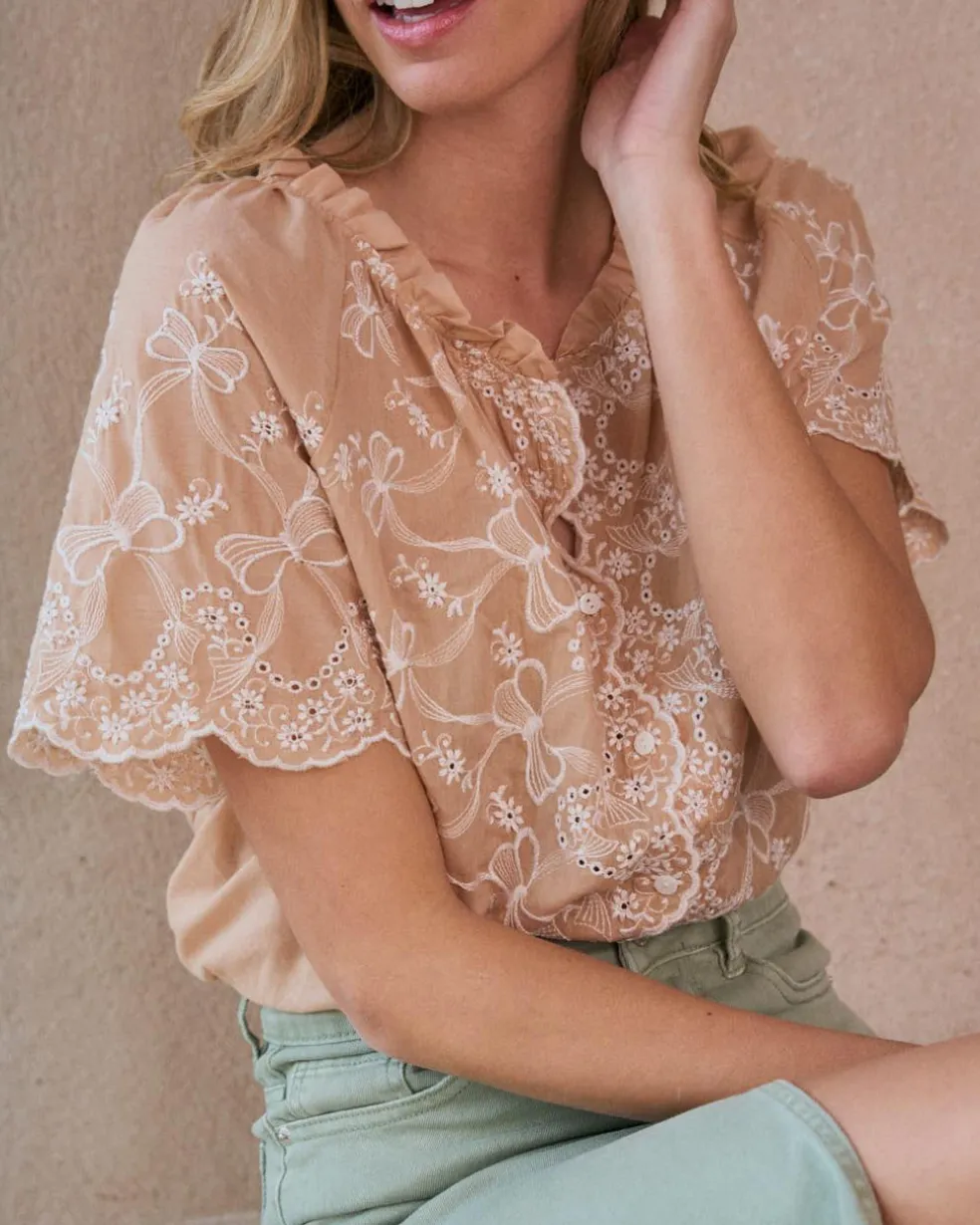 Blusa Con Bordado Martha