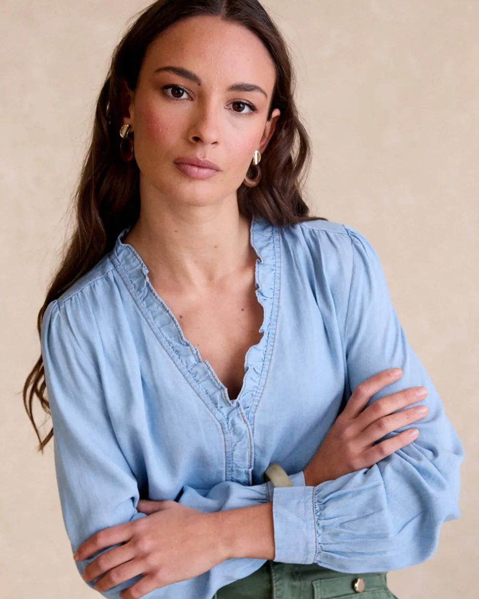 Blusa Denim Beatriz