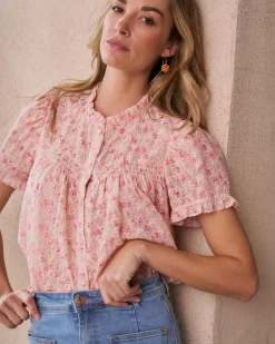 Blusa Flores Garine