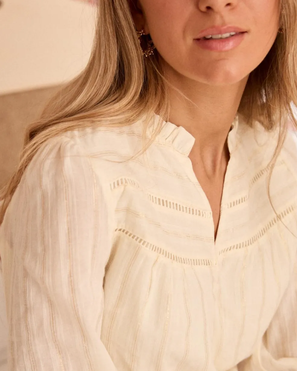 Blusa Rayas Lurex Sabriel