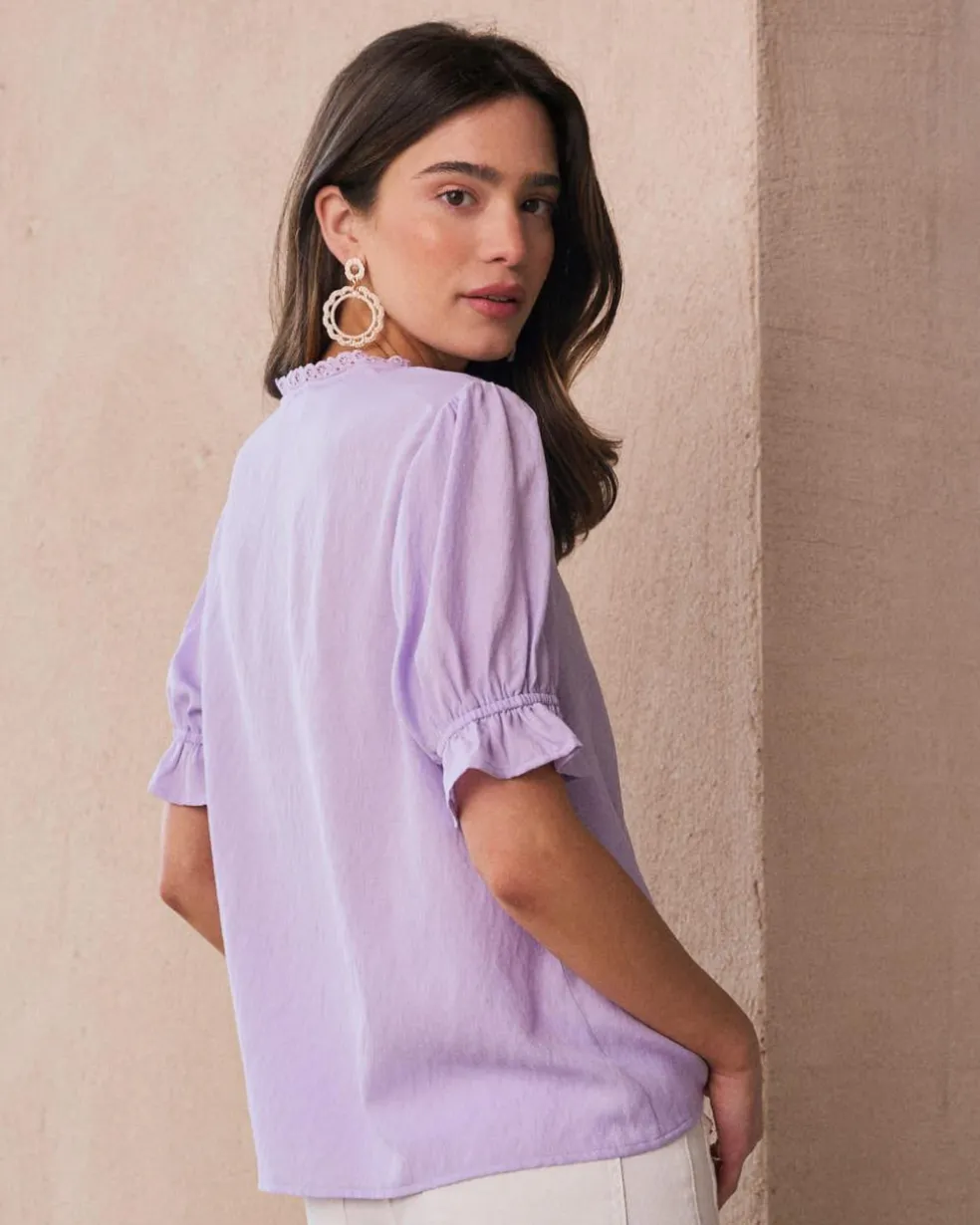 Blusa Volantes Zelicia