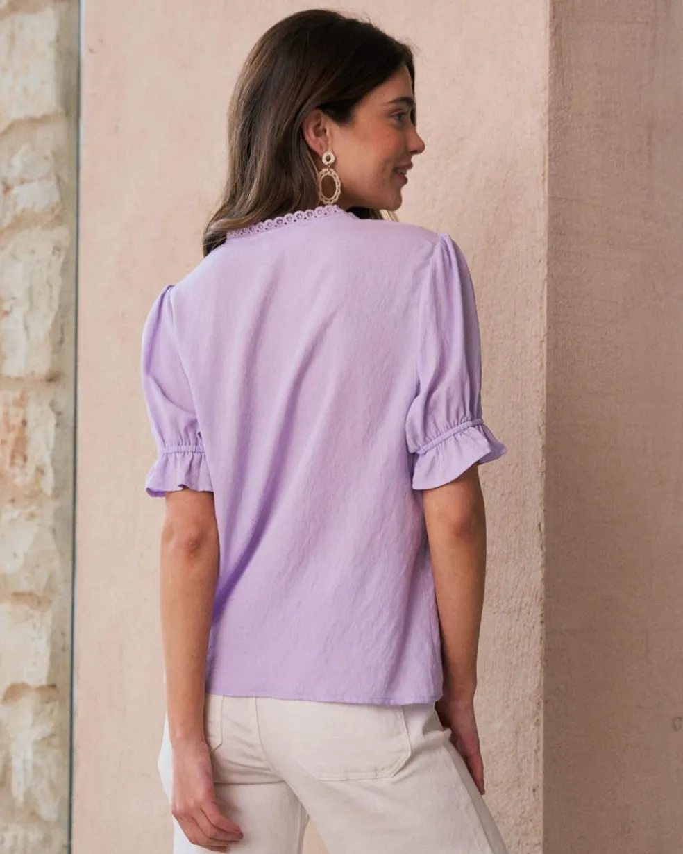 Blusa Volantes Zelicia