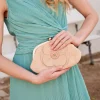 Bolso Flor Rafia