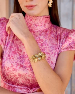 Brazalete Flor Ciela