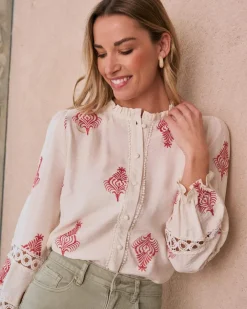 Camisa Bordado Herena