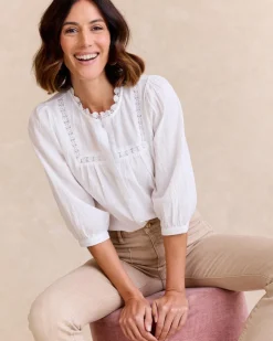 Camisa Mangas Tulipa