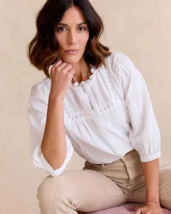 Camisa Mangas Tulipa