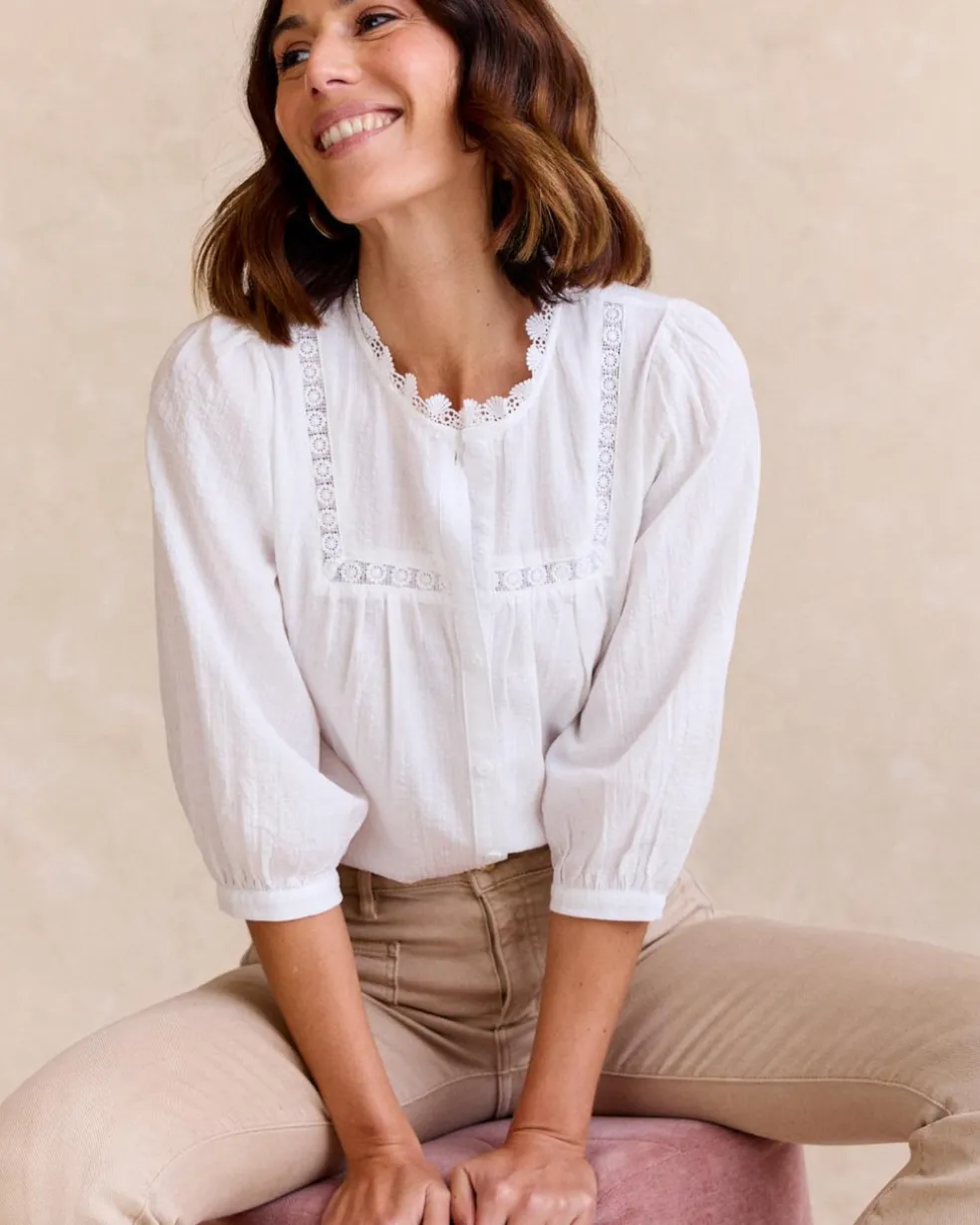 Camisa Mangas Tulipa