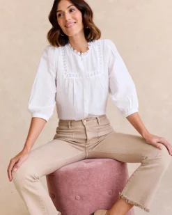 Camisa Mangas Tulipa