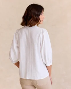 Camisa Mangas Tulipa