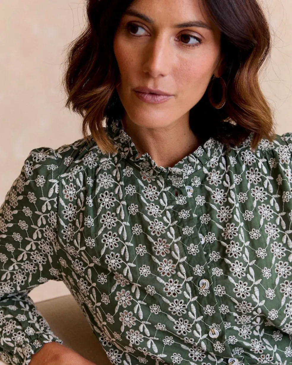 Camisa Volante Aurora