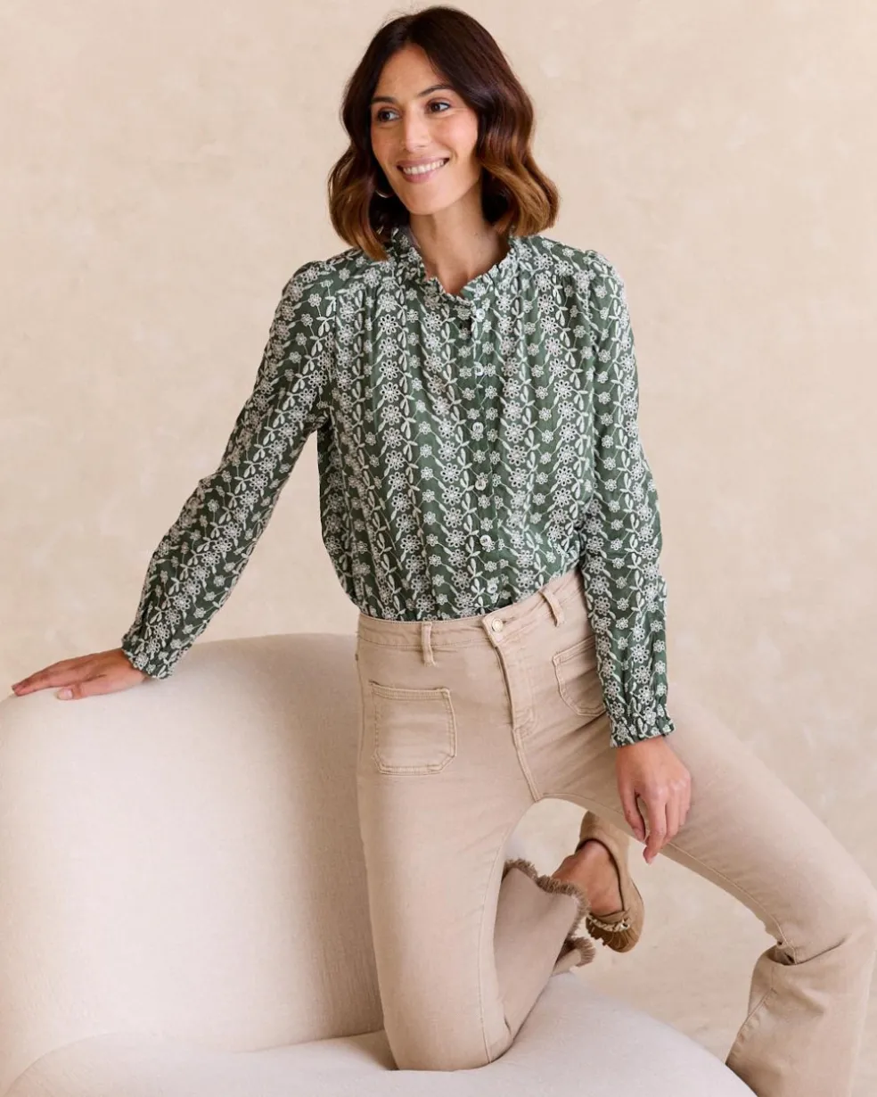 Camisa Volante Aurora