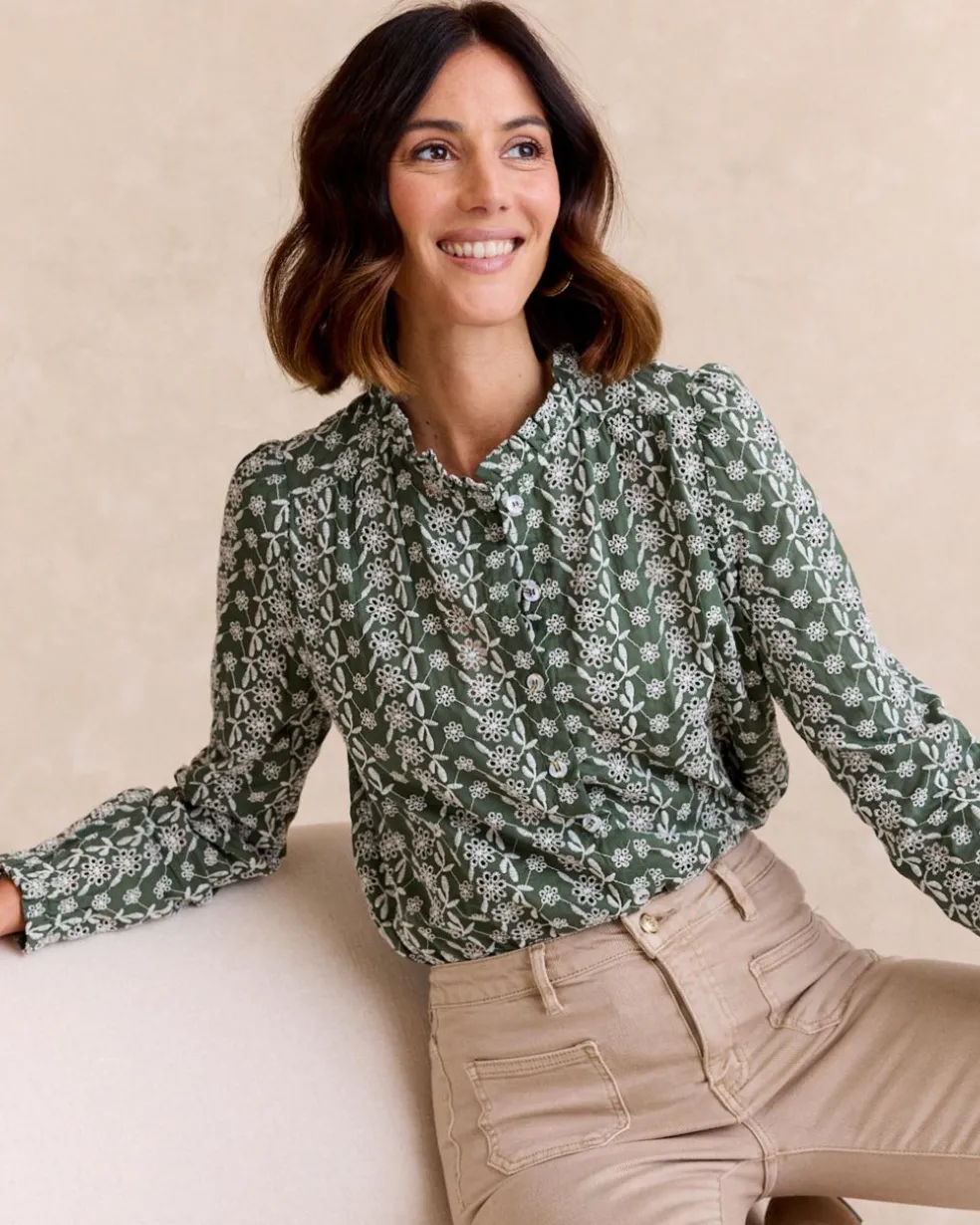 Camisa Volante Aurora