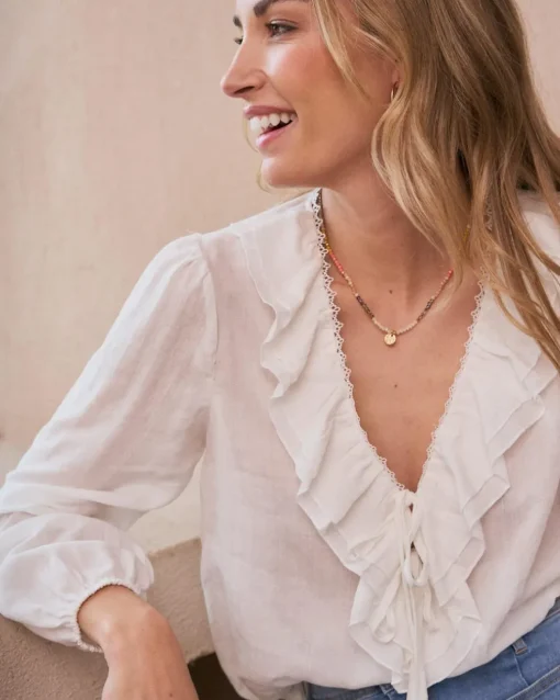 Camisa Volante Julieta