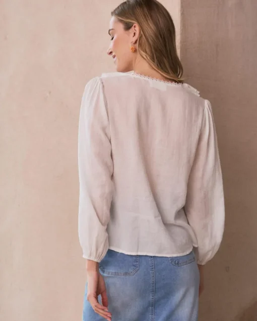 Camisa Volante Julieta
