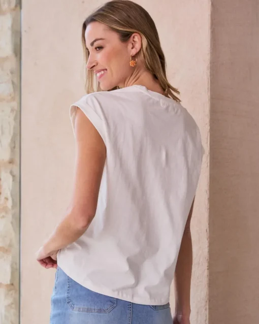 Camiseta Bordados Floren