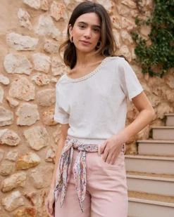 Camiseta Trenzado Aubrienne