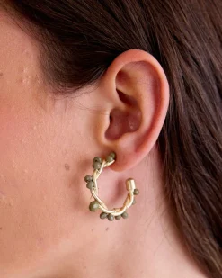 Pendiente Flor Grande Honfleur