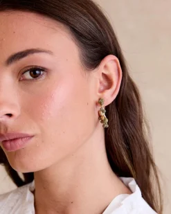 Pendiente Flor Grande Honfleur