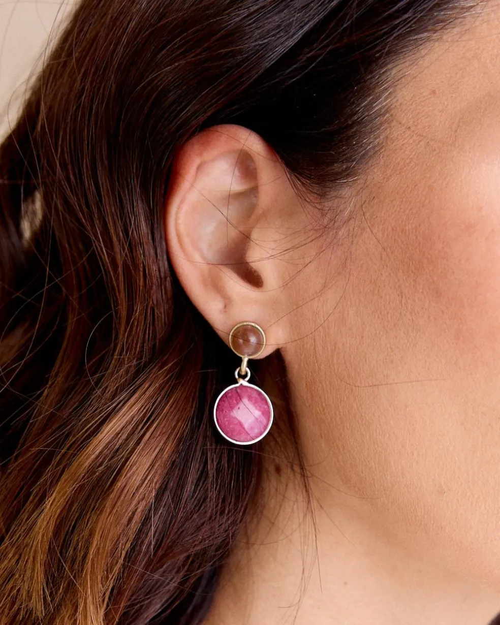 Pendiente Gota Cereza Lourmarin