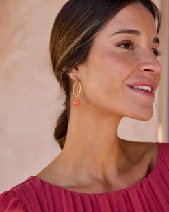 Pendientes Flor Tourne