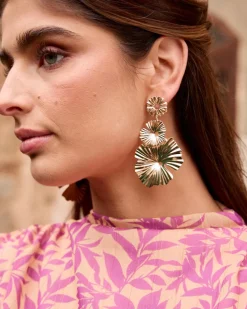 Pendientes Flores Lisan