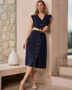 Vestido Camisero Praia