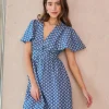 Vestido Corto Bordado Naya