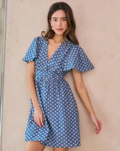 Vestido Corto Bordado Naya