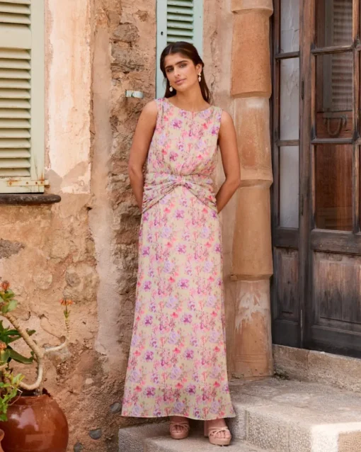 Vestido Flores Mariale