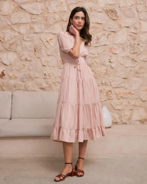 Vestido Frunce Melissa
