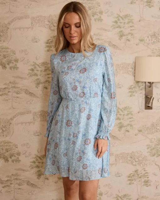 Vestido midi flores Felicia