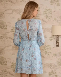 Vestido midi flores Felicia